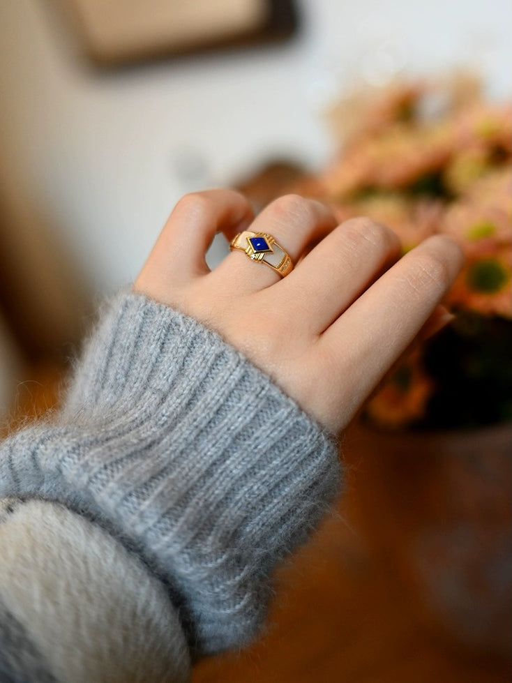 ラピスラズリリング