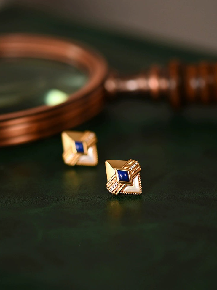 ラピスラズリピアス