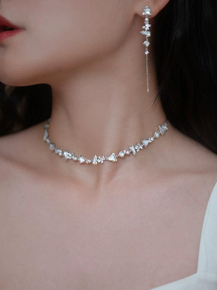 パール/母貝ネックレス