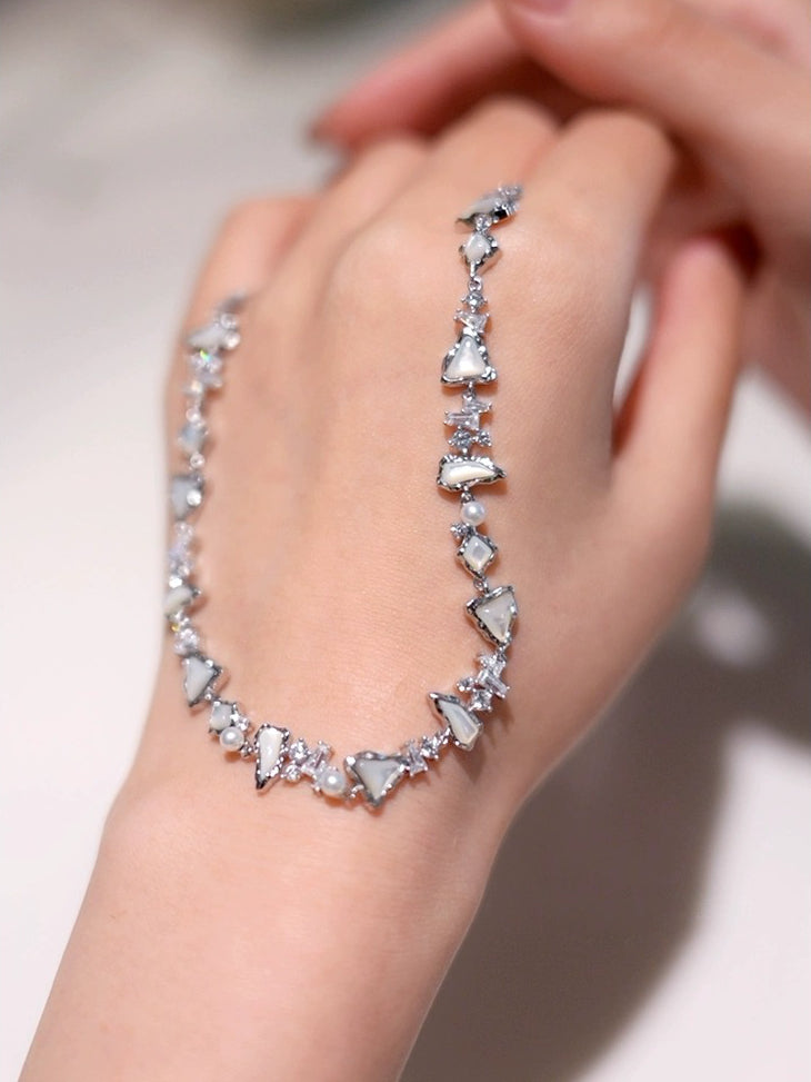 パール/母貝ネックレス