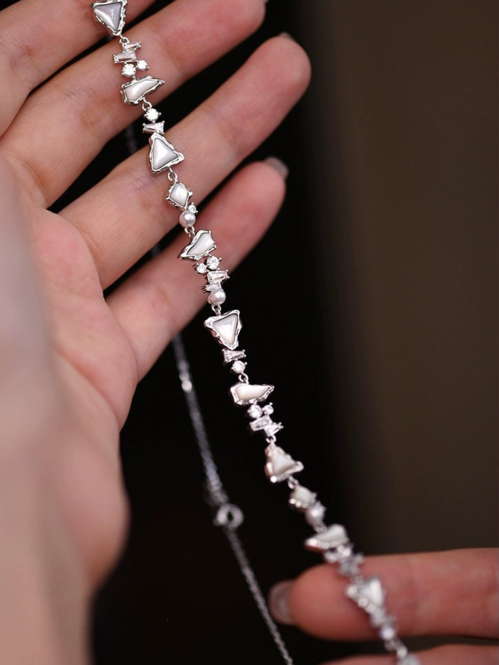 パール/母貝ネックレス